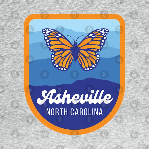 Asheville North Carolina Tourist Souvenir by carolinafound